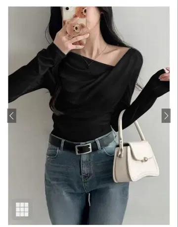 오프숄더 니트 3종 세트