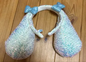 산리오 퓨로랜드 시나몬 머리띠 스팽글