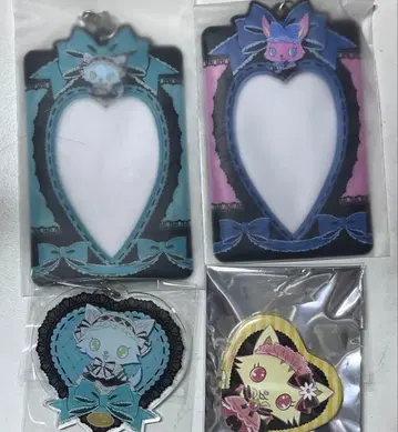 주얼펫 아크릴 키링 캔뱃지 패스 케이스