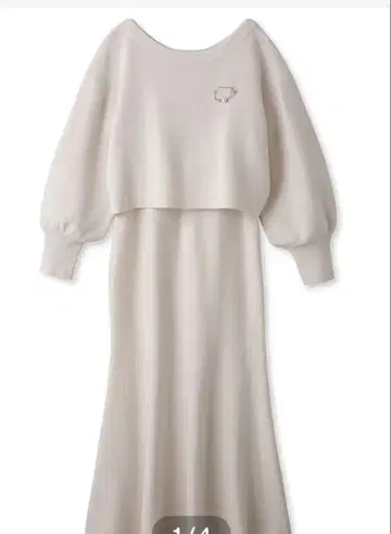 SNIDEL 니트 셋업 아이보리