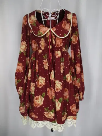 Liz Lisa 꽃무늬 긴팔 원피스