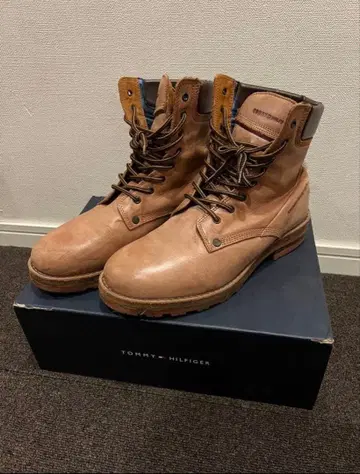 [미사용급] 초레어 타미힐피거 부츠 데드스탁급 신발