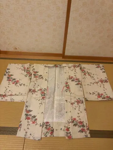 꽃무늬 겉옷 여성용 기모노