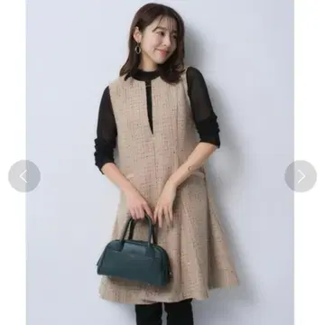 새상품 저스길리티 바닥 플레어 점프 스커트 사이즈 0 카멜