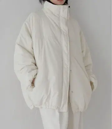 hellam 화이트 다운 자켓