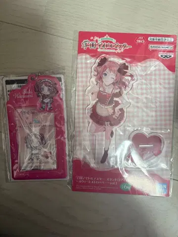 학마스 큐르팝푼 사진 카드 케이스 하나미 사키 아크릴 플레이트