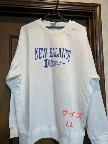 뉴발란스 MT43950 화이트 맨투맨