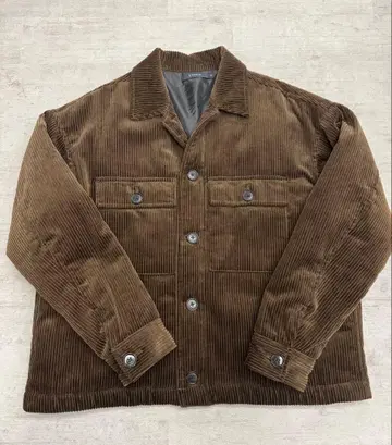 브라운 코듀로이 자켓