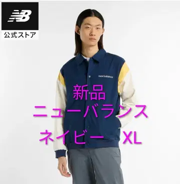 새상품 뉴발란스 Athletics 바시티 자켓 네이비 XL
