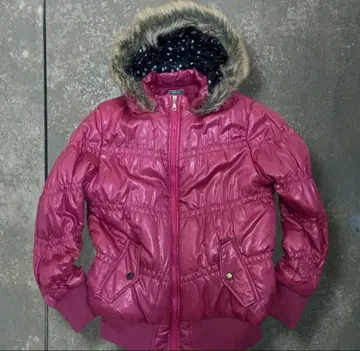 퍼 다운 자켓 y2k