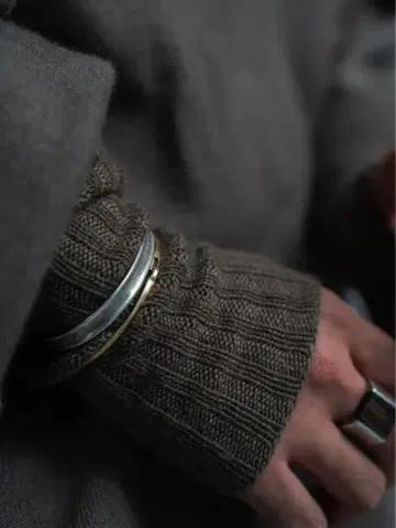 캐시미어 레이어드 암 워머 PRY 암워머