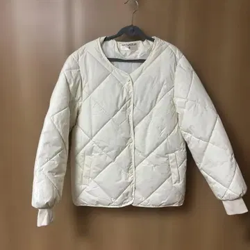 NAITUXUEJIE 아이보리 S 사이즈 다운 자켓