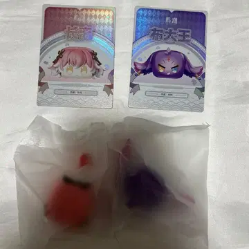 명조 츠미츠미 경단 경단 장리 압보라색 2점