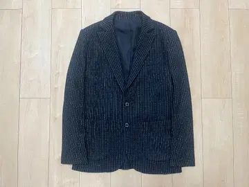 컨디션 최상 1PIU1UGUALE3 울 스트라이프 테일러드 자켓