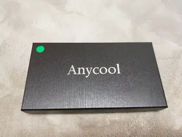 Anycool 그린 가죽 장지갑