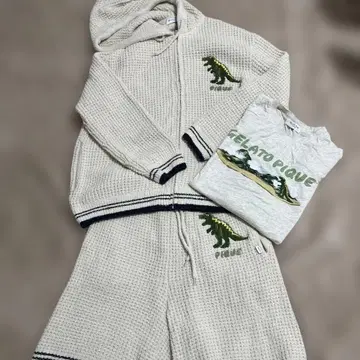 Gelato Pique [ HOMME ] 와플 다이너소어 룸웨어 세트