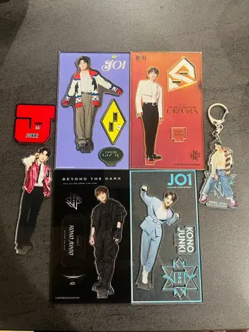 JO1 코노 준키 아크릴 스탠드 키링 세트