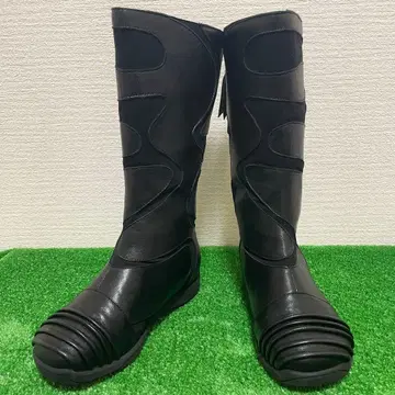 새상품급 센소유니코 t.b 가죽 스웨이드 지퍼 롱 부츠