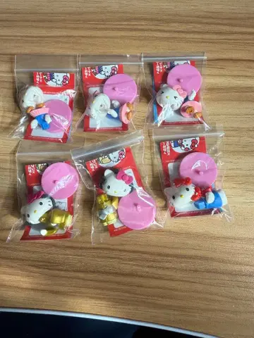 헬로키티 피규어 6세트
