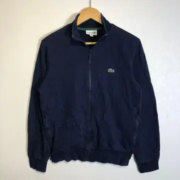 LACOSTE 네이비 집업 자켓 속기모