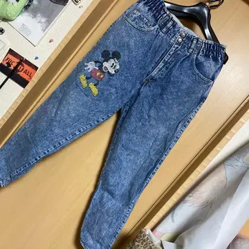 poppins 미키 데님 팬츠