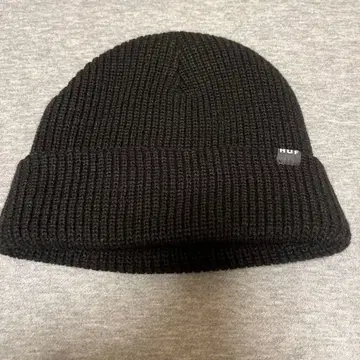 HUF 블랙 니트 모자 비니