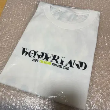 WONDER LAND 2024 TREASURE 티셔츠