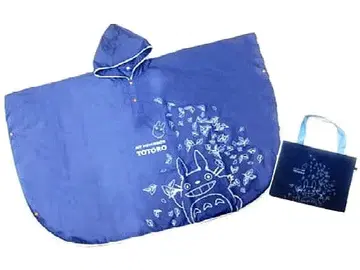 이웃집 토토로 레인 판초 프리 사이즈 수납 봉투 포함