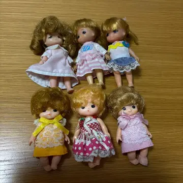 리카짱 6체 세쌍둥이 아기 쌍둥이 여동생 미키짱 마키