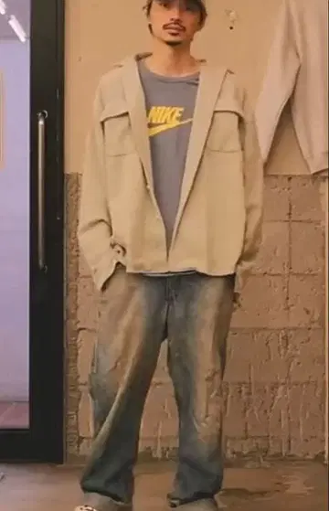 OshKosh 오슈코슈 페인터 데님 히구치 루이 착용 USA제