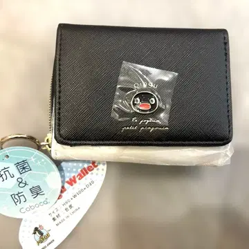 미사용 새상품 핑구 Pingu 접이식 지갑 화이트 블랙