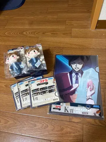 명탐정 코난 세가 럭키 쿠지 6개 세트