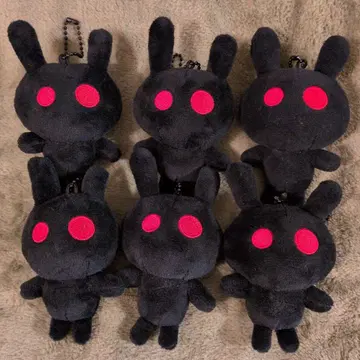 카토리 신고 쿠로 우사 봉제 인형 키링