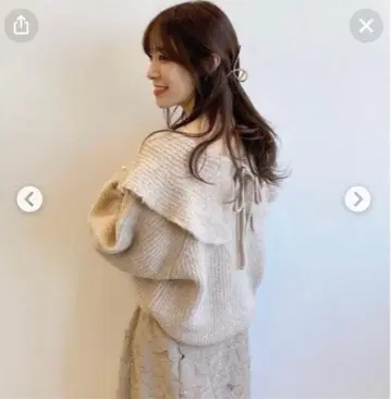 코코딜 세일러 카라 니트