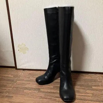 [ 1회 사용 ] willselection 블랙 롱 부츠