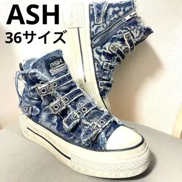 [ 새상품급 ] ASH 데님 하이컷 스니커즈