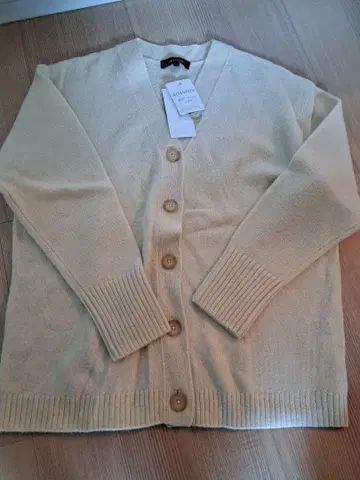 UNTITLED V넥 가디건 M