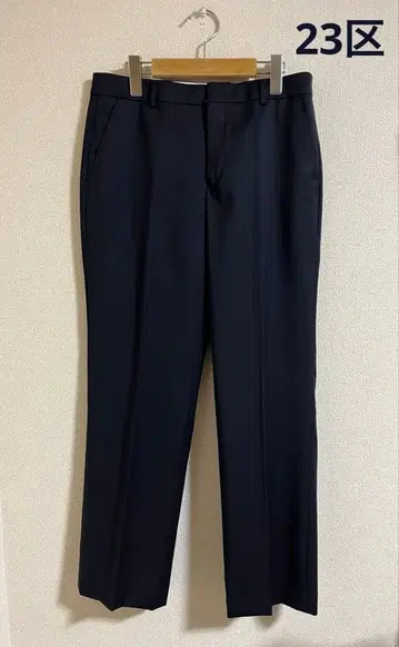 23구 온워드 카시야마 슬랙스 사이즈 40 다크 네이비 면접 취업활동