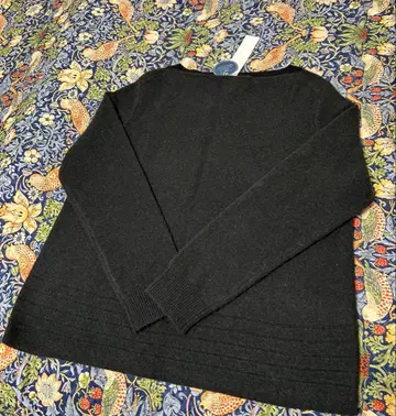 [ 미사용 새상품 ] LILASIC 리라시크 블랙 니트 스웨터 M