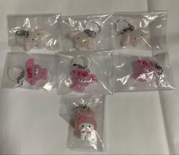 산리오 윳토메지루시 액세서리 마이멜로디 시로우스 보봉리본