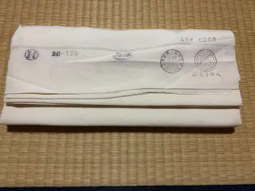 순수 실크 크레이프 원단 화이트 옷감