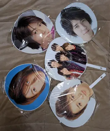 아라시 ARASHI 부채 5장 세트