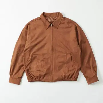 WHO'S WHO gallery 페이크 스웨이드 BIG 블루종