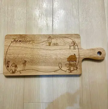 레어 코난 탐정사 한정판 커팅 보드