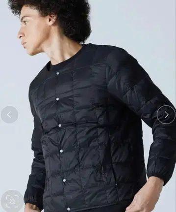 TAON 블랙 이너 다운 자켓 2XL