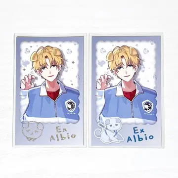 니지산지 원냑스 days vol.2 폴라로이드풍 카드 엑스 알비오