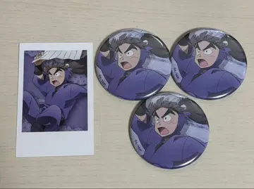 닌타마 란타로 타케야 하치자에몬 캔뱃지 폴라샷 세트