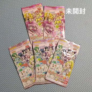 스위트 프리큐어 갈아입는 스위트 카드 프리큐어 올스타즈 5종 세트