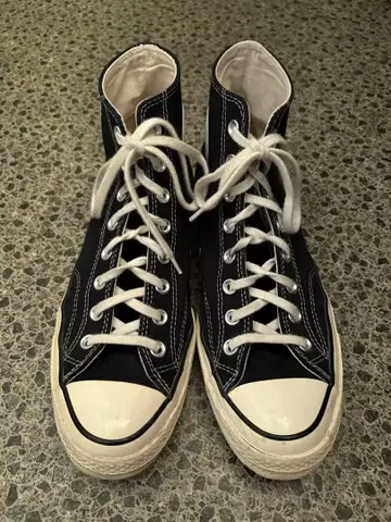 CT70 CHUCKTAYLOR 블랙 하이컷 [ 27.5cm ]