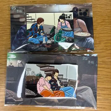 25시, 아카사카에서 한국 팬미팅 굿즈 핀즈 2종